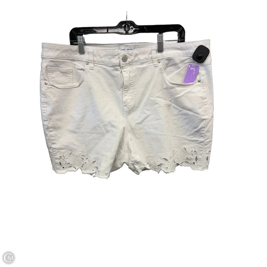 Shorts By Lane Bryant In White, Size: 18