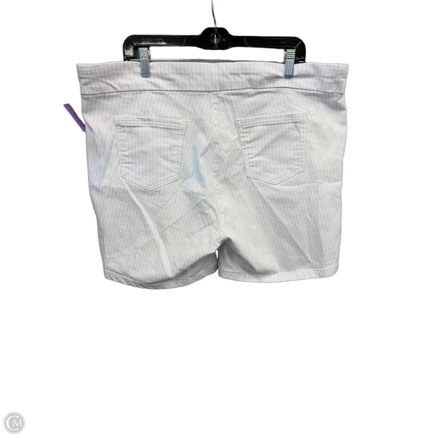 Shorts By Liz Claiborne In Striped Pattern, Size: 20