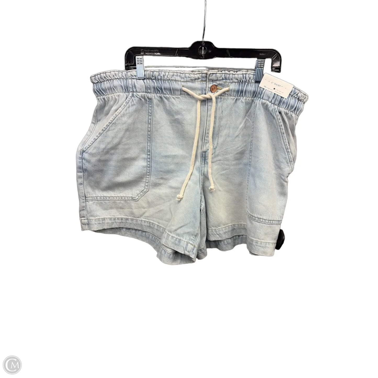 Shorts By Maurices In Blue Denim, Size: 18