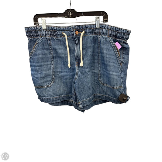 Shorts By Maurices In Blue Denim, Size: 18