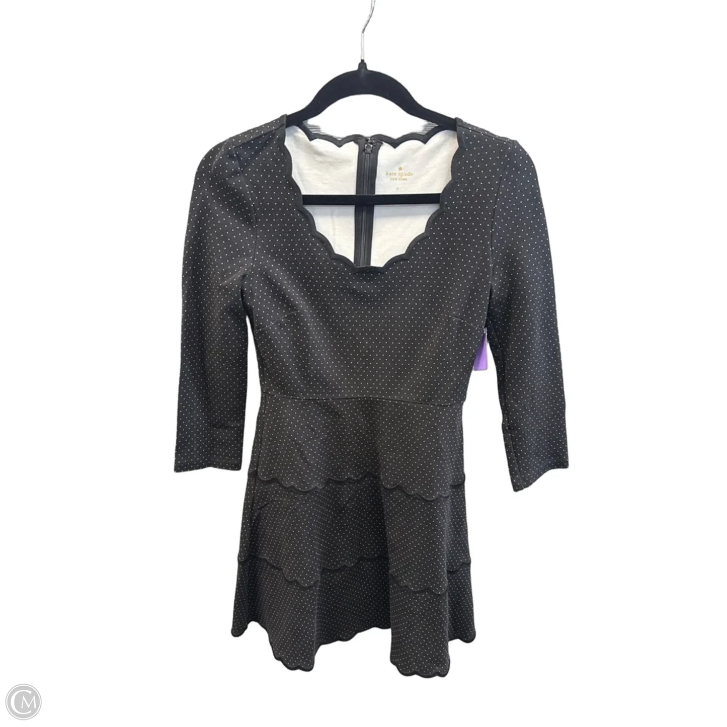 Dress Designer By Kate Spade In Polkadot Pattern, Size: Xs