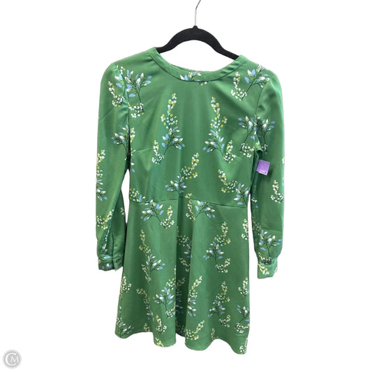 Dress Casual Midi By Loft In Green, Size: Xsp