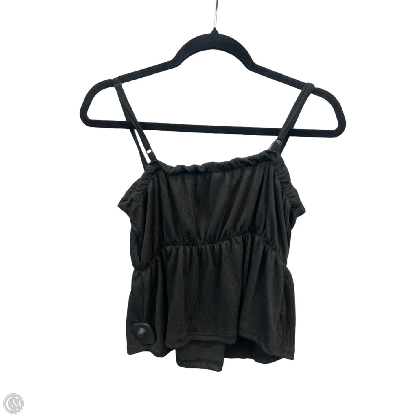 Top Sleeveless By Clothes Mentor In Black, Size: M