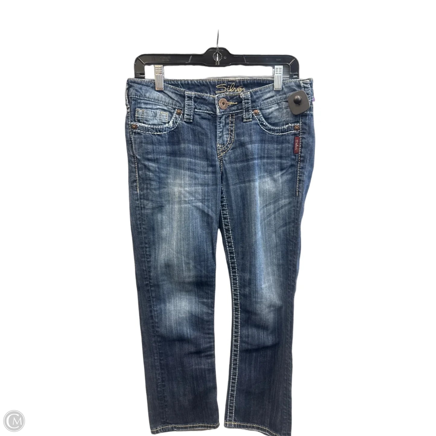 Capris By Silver In Blue Denim, Size: 6