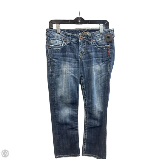 Capris By Silver In Blue Denim, Size: 6