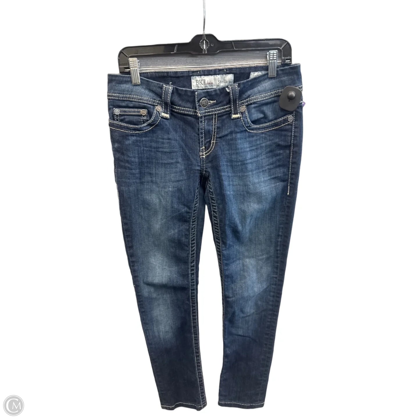 Jeans Cropped By Bke In Blue Denim, Size: 6
