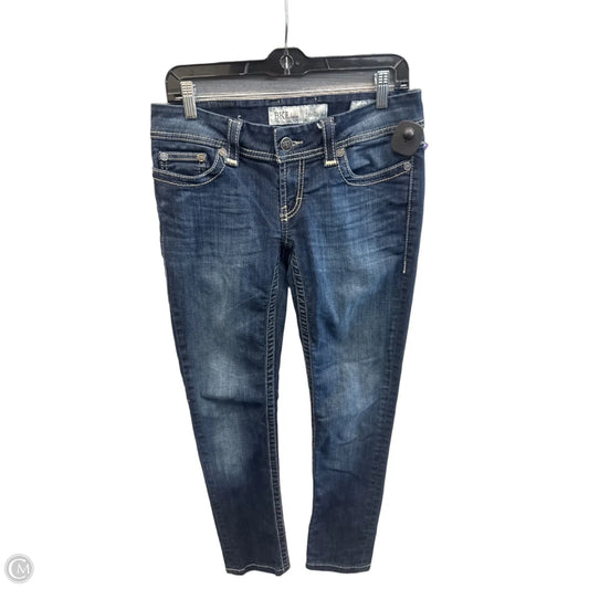 Jeans Cropped By Bke In Blue Denim, Size: 6