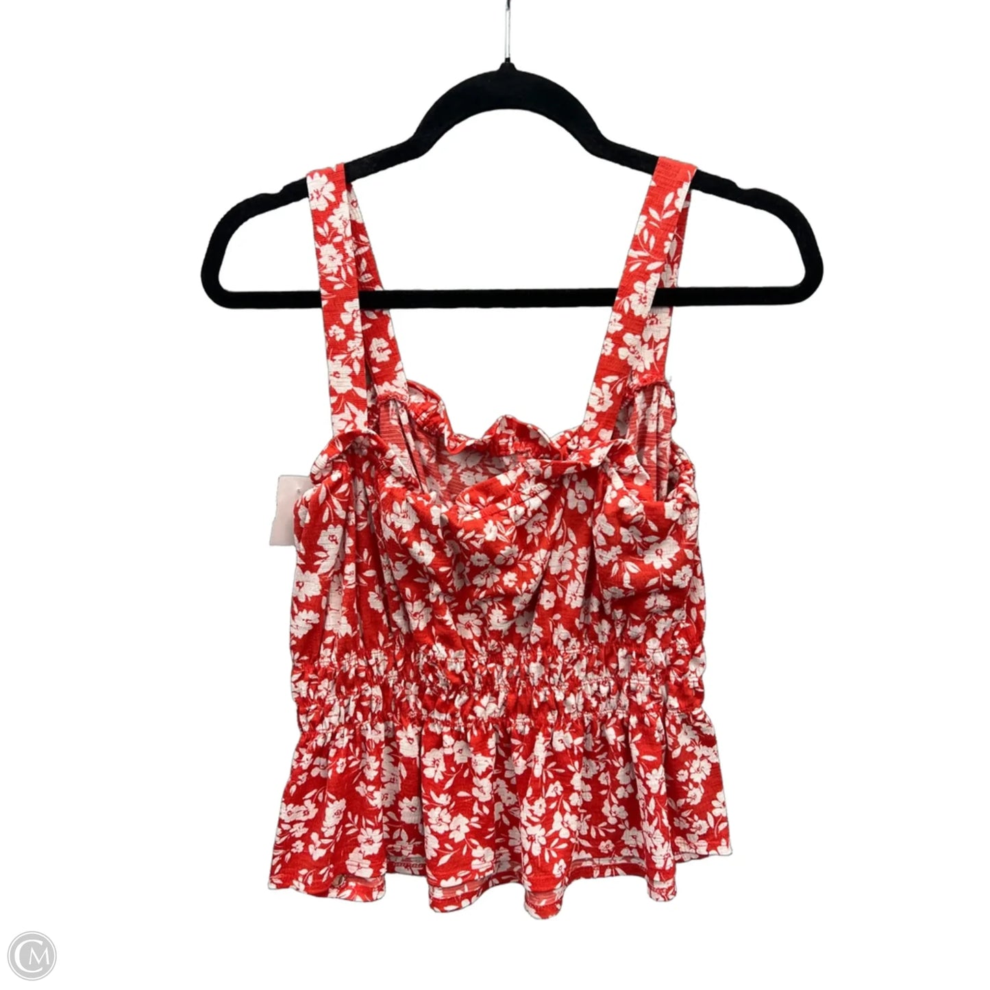 Top Sleeveless By Clothes Mentor In Red & White, Size: Xl