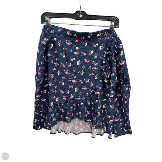 Skirt Midi By Ultra Flirt In Blue, Size: 22