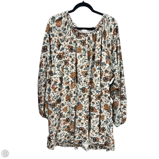 Dress Casual Midi By Ophelia Roe In Floral Print, Size: 3