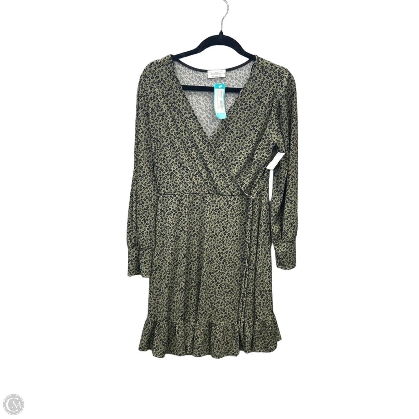 Dress Casual Midi By Clothes Mentor In Floral Print, Size: M