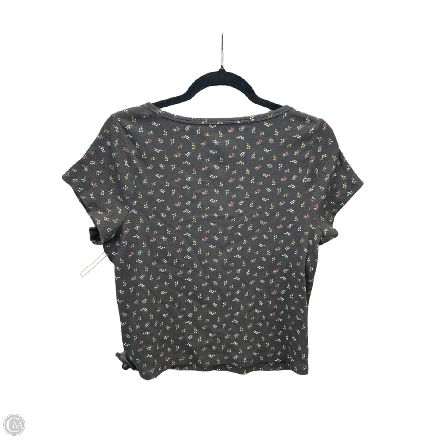 Top Short Sleeve By Old Navy In Floral Print, Size: Xl