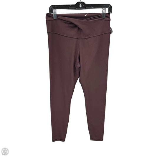 Athletic Leggings By Old Navy In Brown, Size: L