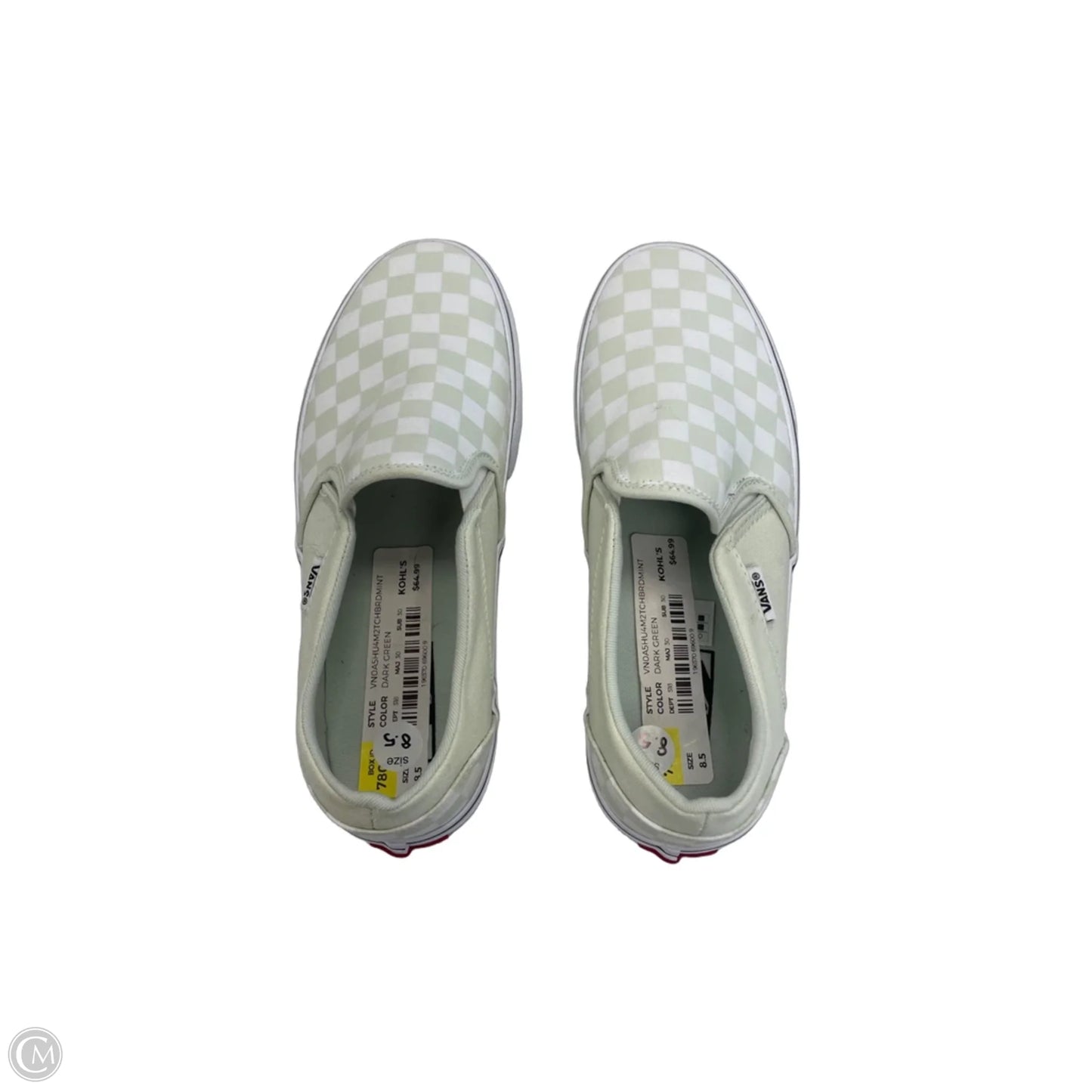 Shoes Sneakers By Vans In Plaid Pattern, Size: 8.5