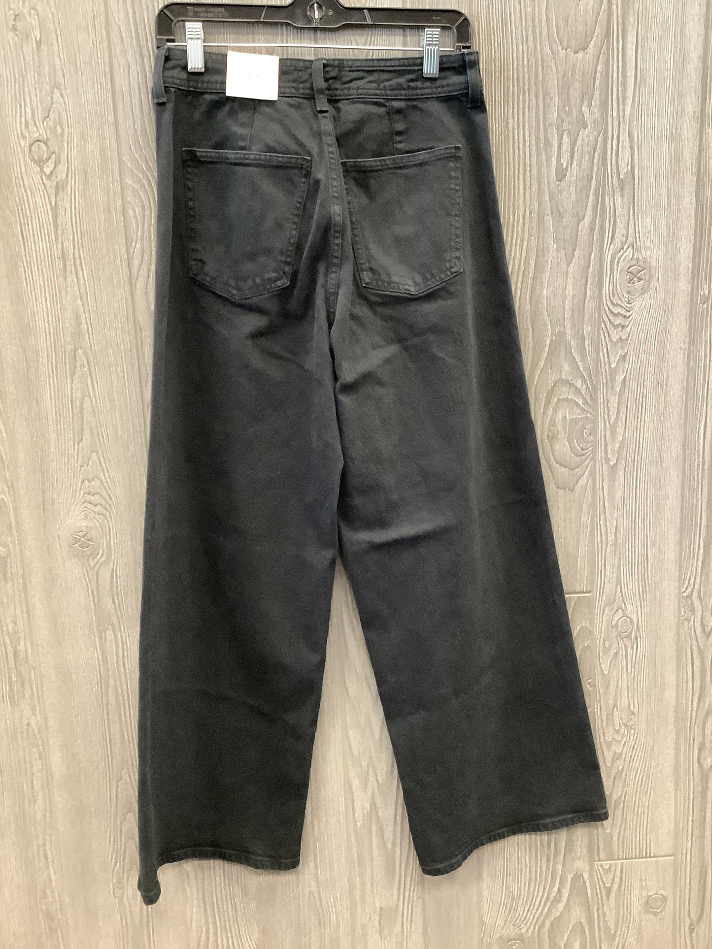 Black Denim Jeans Wide Leg Universal Thread, Size 6