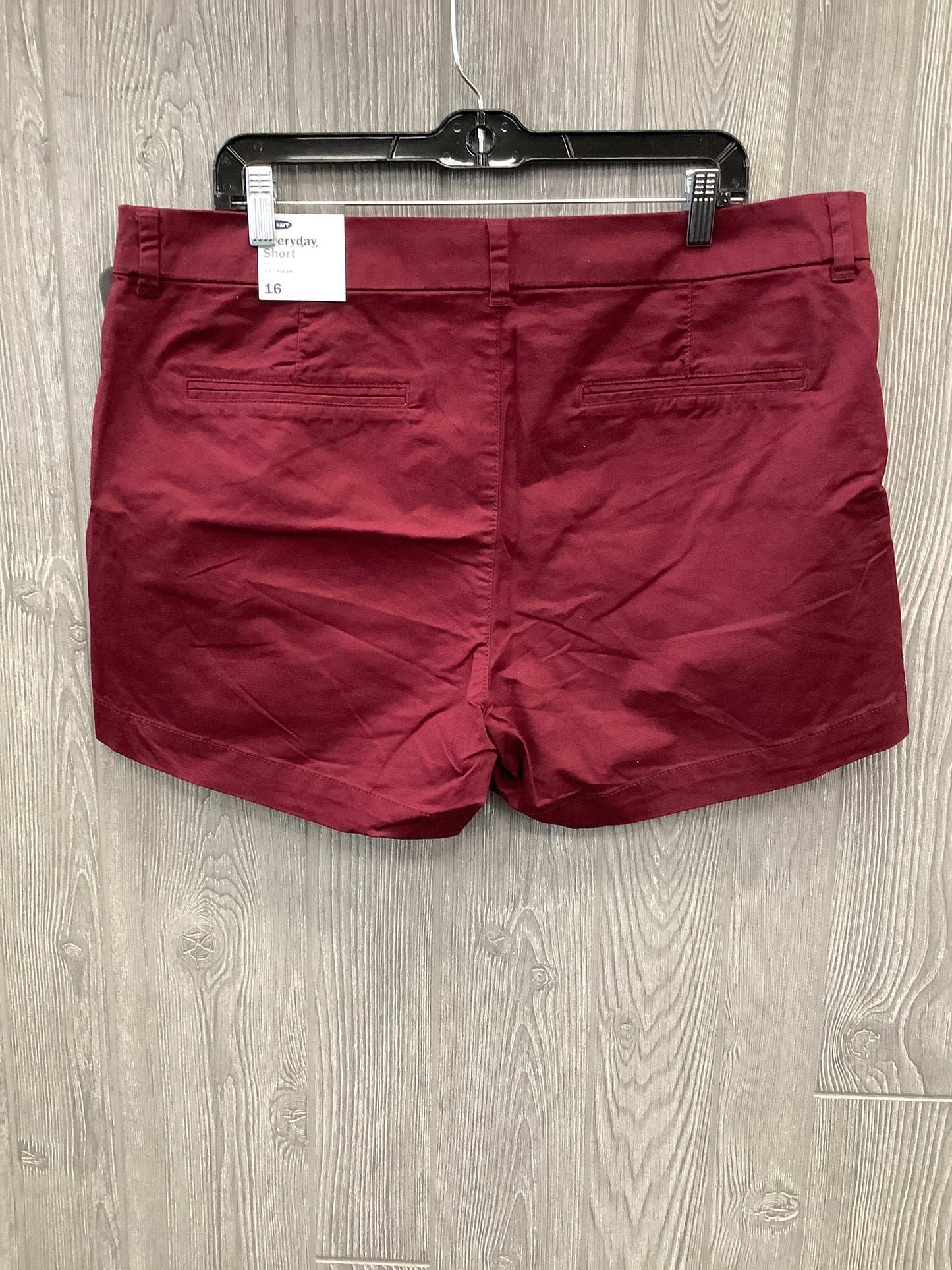 Red Shorts Old Navy, Size 16