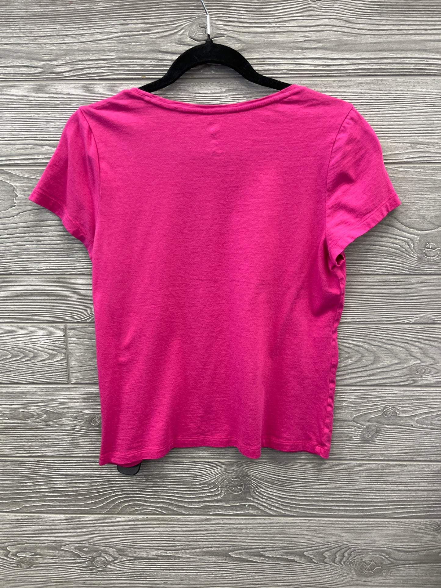 Top Short Sleeve By Studio Works In Pink, Size: Petite  M