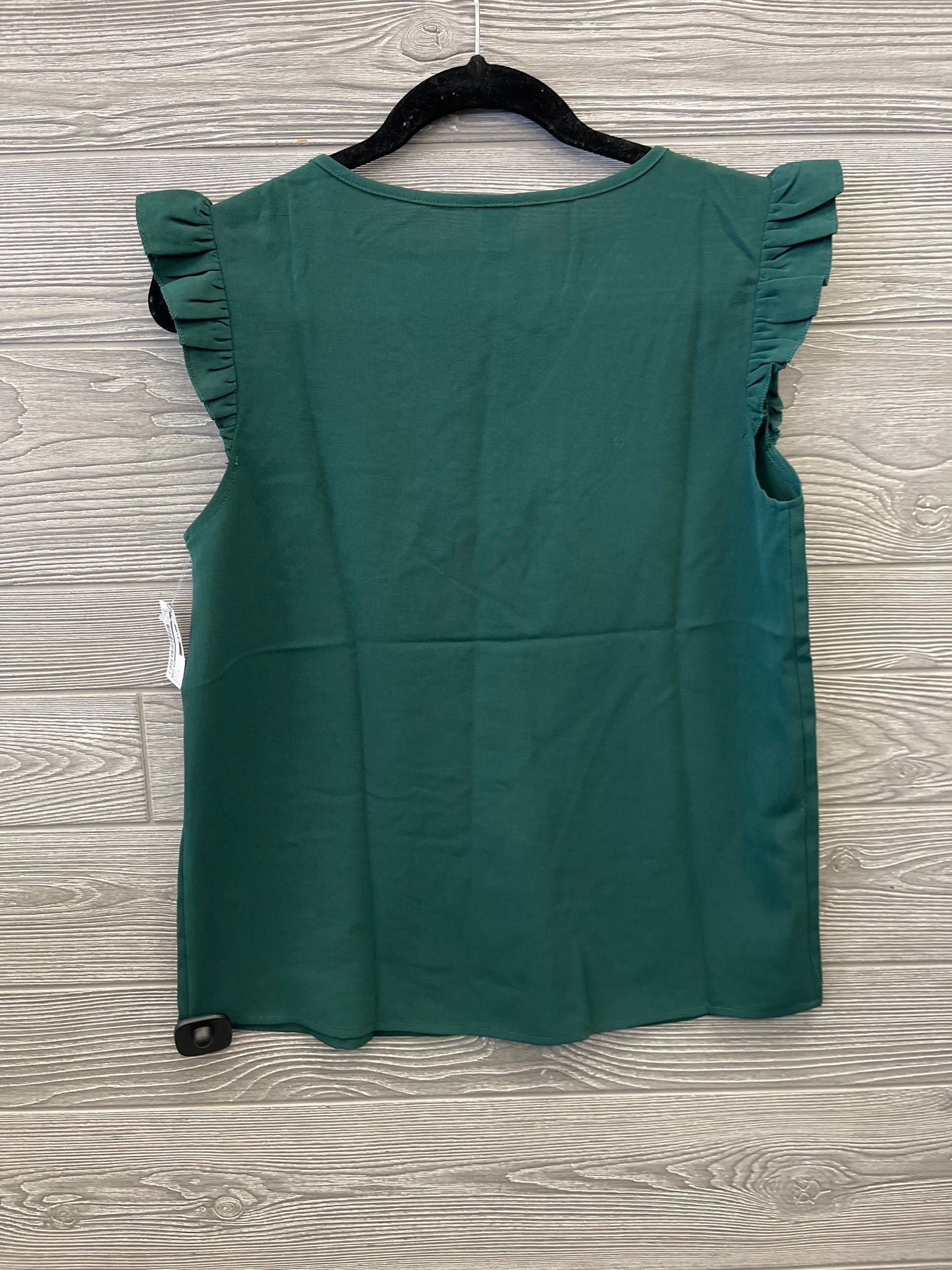 Top Short Sleeve By Shein In Green, Size: S