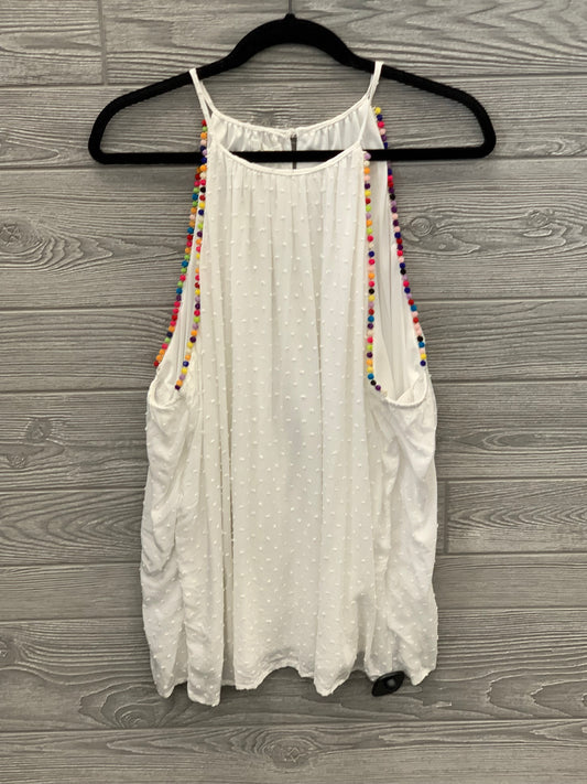 White Top Sleeveless Maurices, Size 3x