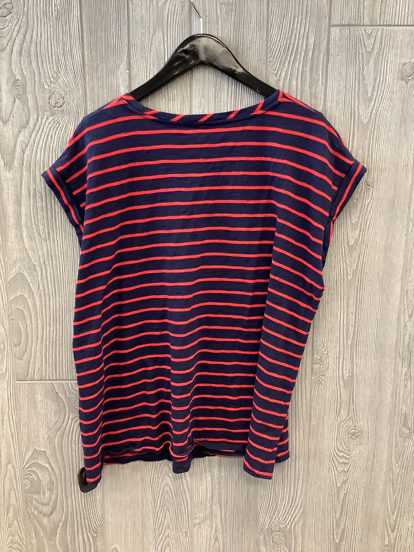 Striped Pattern Top Short Sleeve Lane Bryant, Size 3x