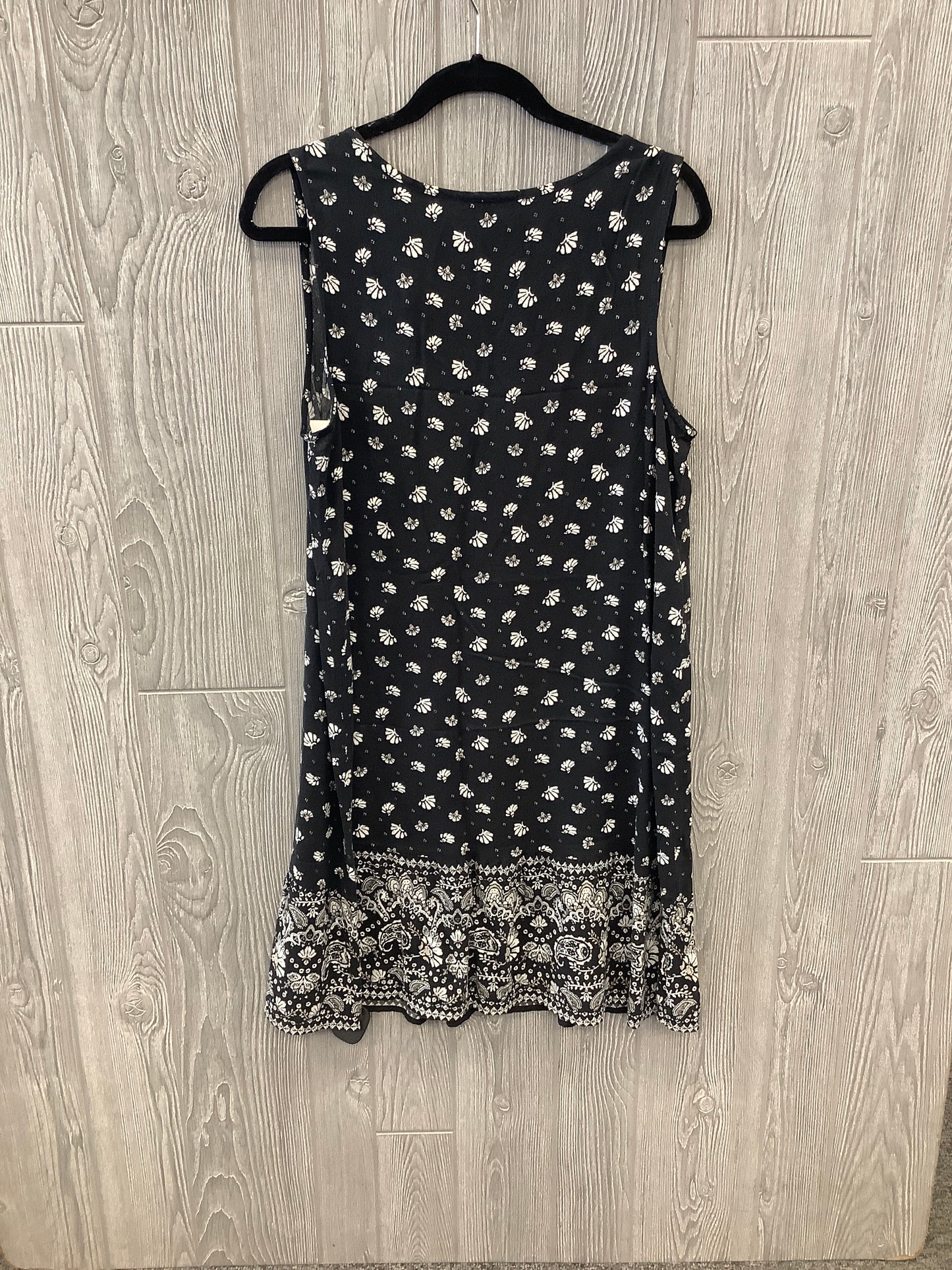 Black Dress Casual Midi Sonoma, Size L