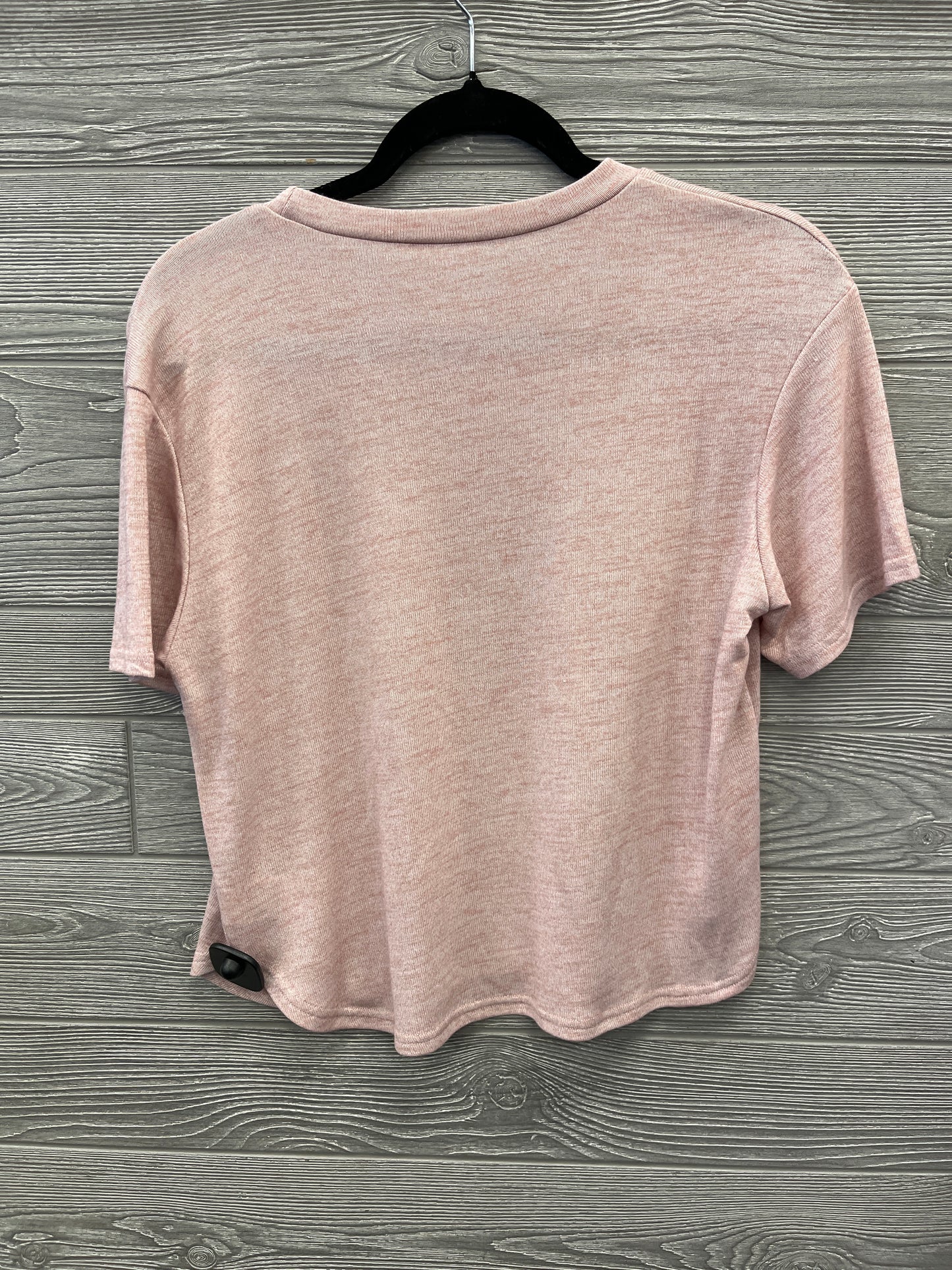 Top Short Sleeve By Clothes Mentor In Pink, Size: M