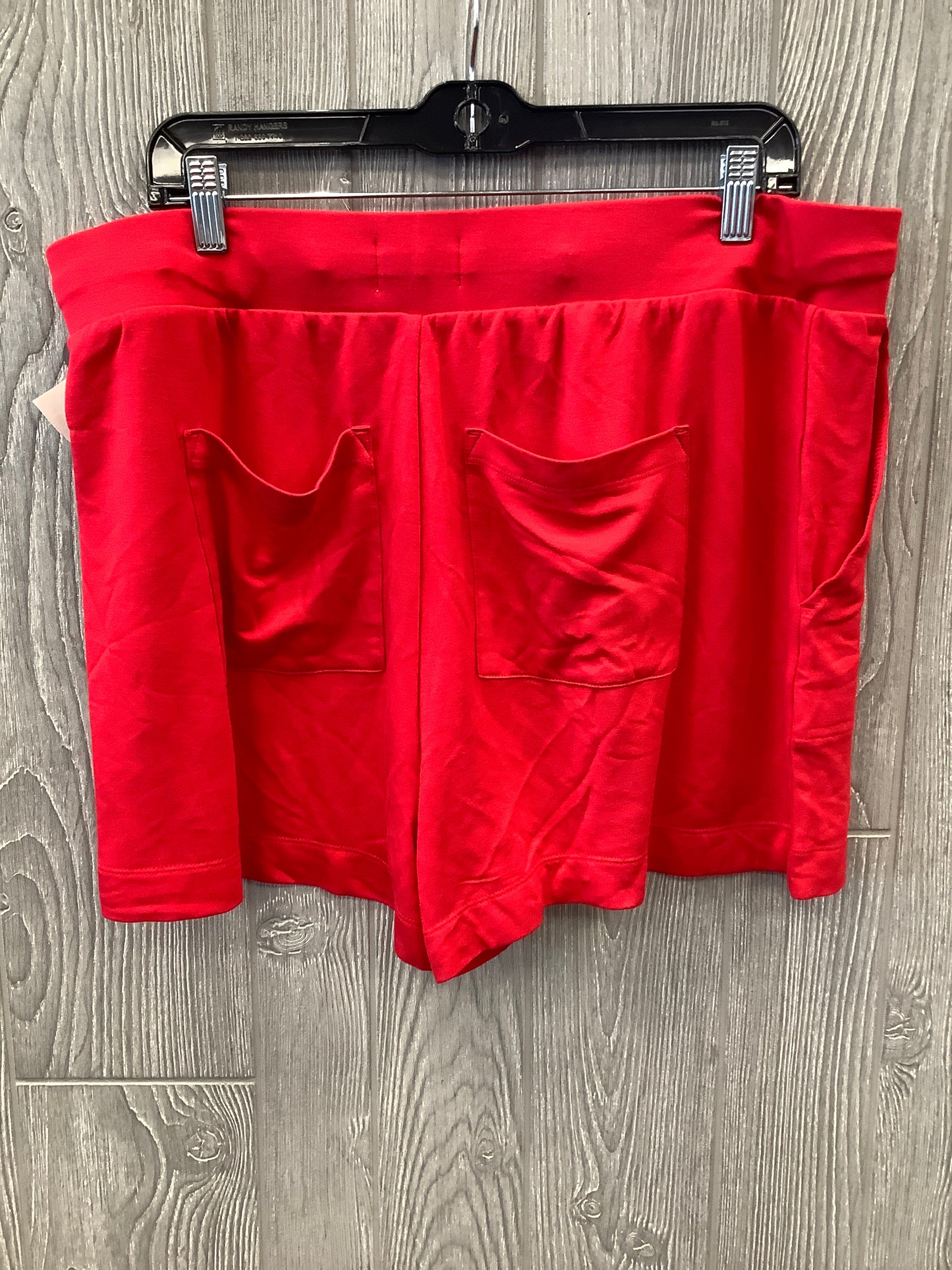 Red Athletic Shorts Lou And Grey, Size Xl