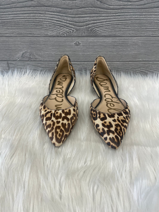 Shoes Flats By Sam Edelman In Animal Print, Size: 7.5