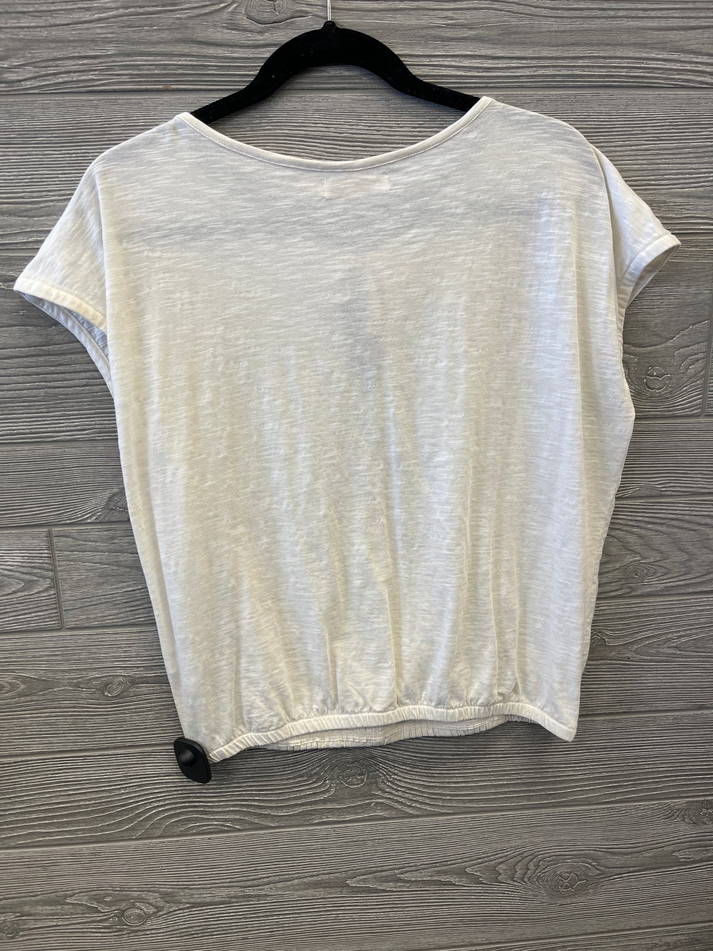 Top Short Sleeve By Prana In Cream, Size: Xs