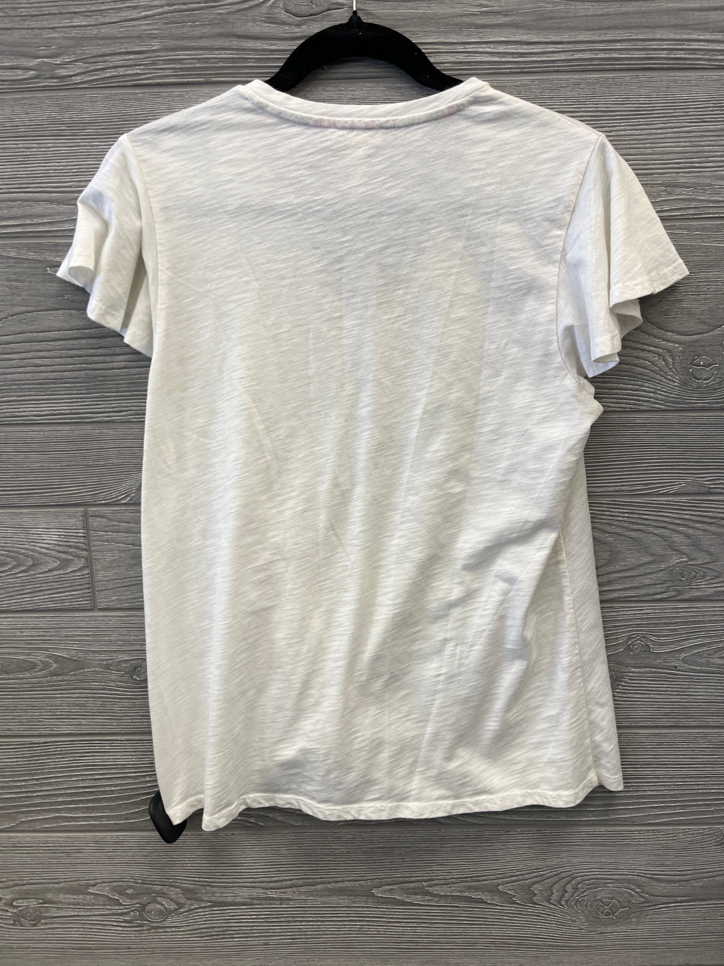 Top Short Sleeve By Matilda Jane In White, Size: M