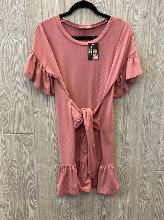 Dress Casual Midi By Entro In Pink, Size: S