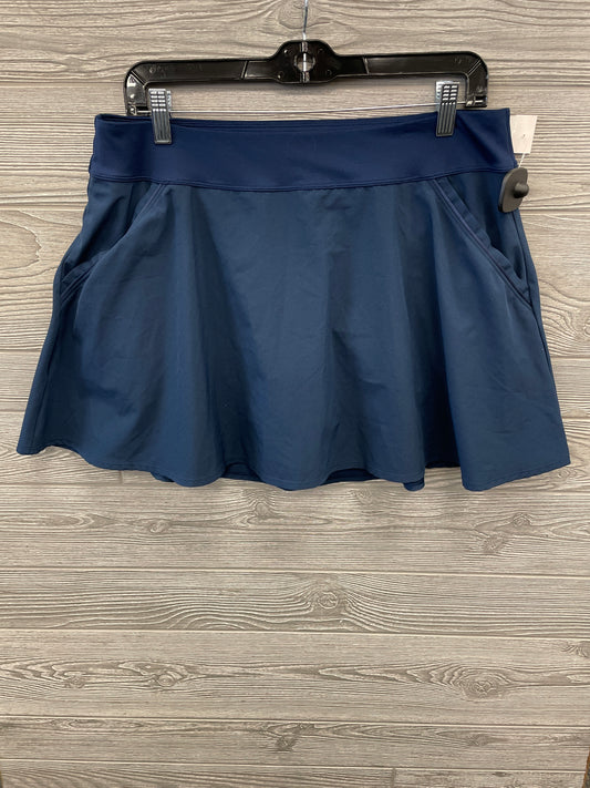 Athletic Skort By Under Armour In Blue, Size: L