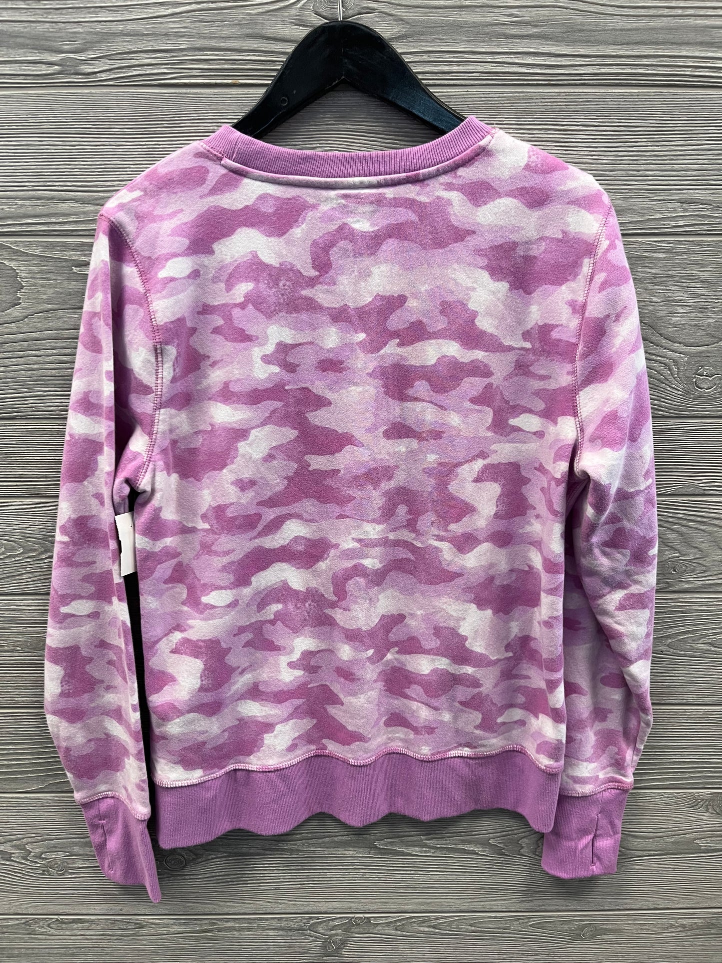 Athletic Sweatshirt Crewneck By Tek Gear In Purple, Size: M