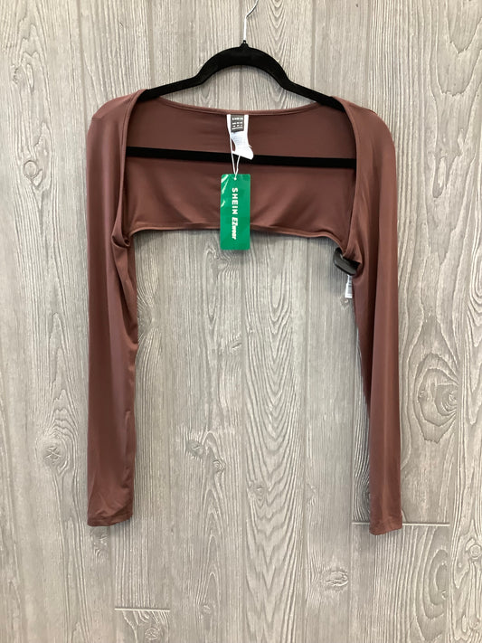 Bolero By Shein In Brown, Size: Xs