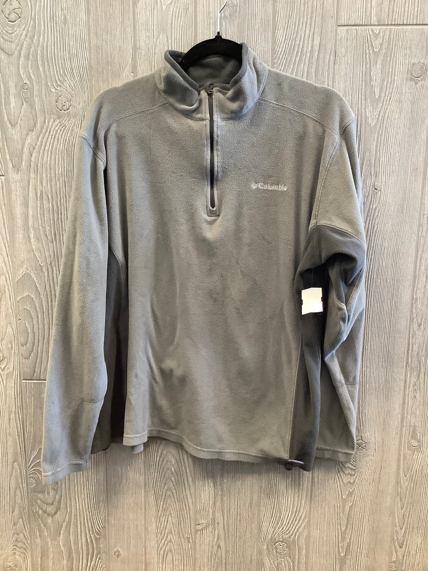 Jacket Fleece By Columbia In Grey, Size: L