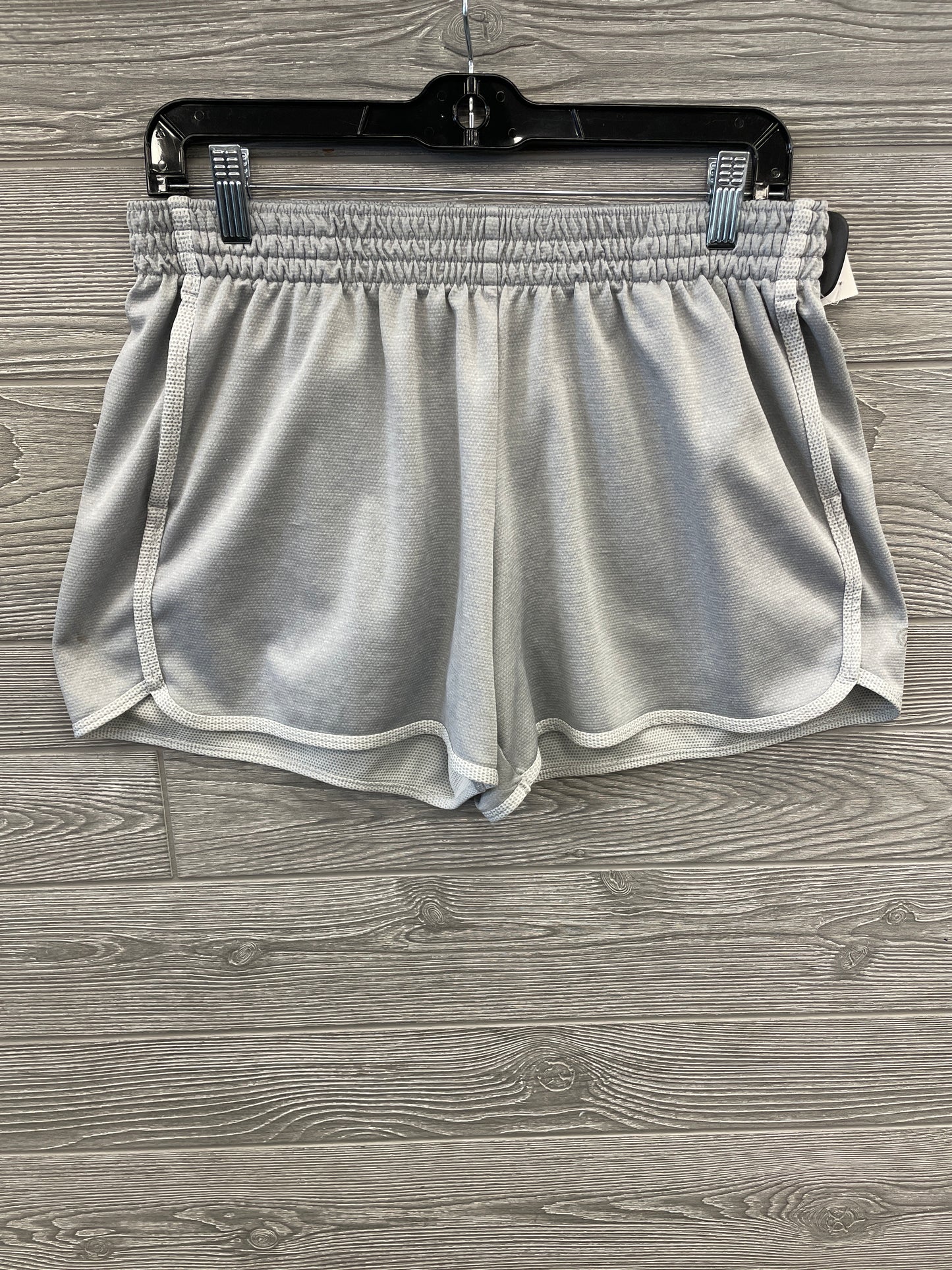 Athletic Shorts By Adidas In Grey, Size: L