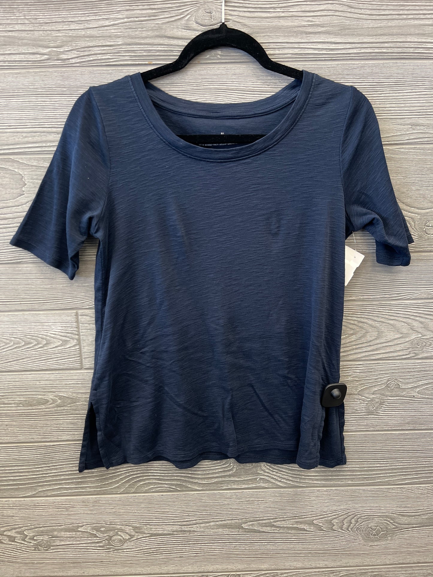 Top Short Sleeve By J. Jill In Blue, Size: Petite   Xs