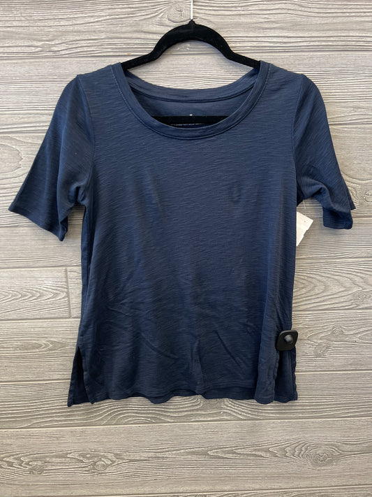 Top Short Sleeve By J. Jill In Blue, Size: Petite   Xs