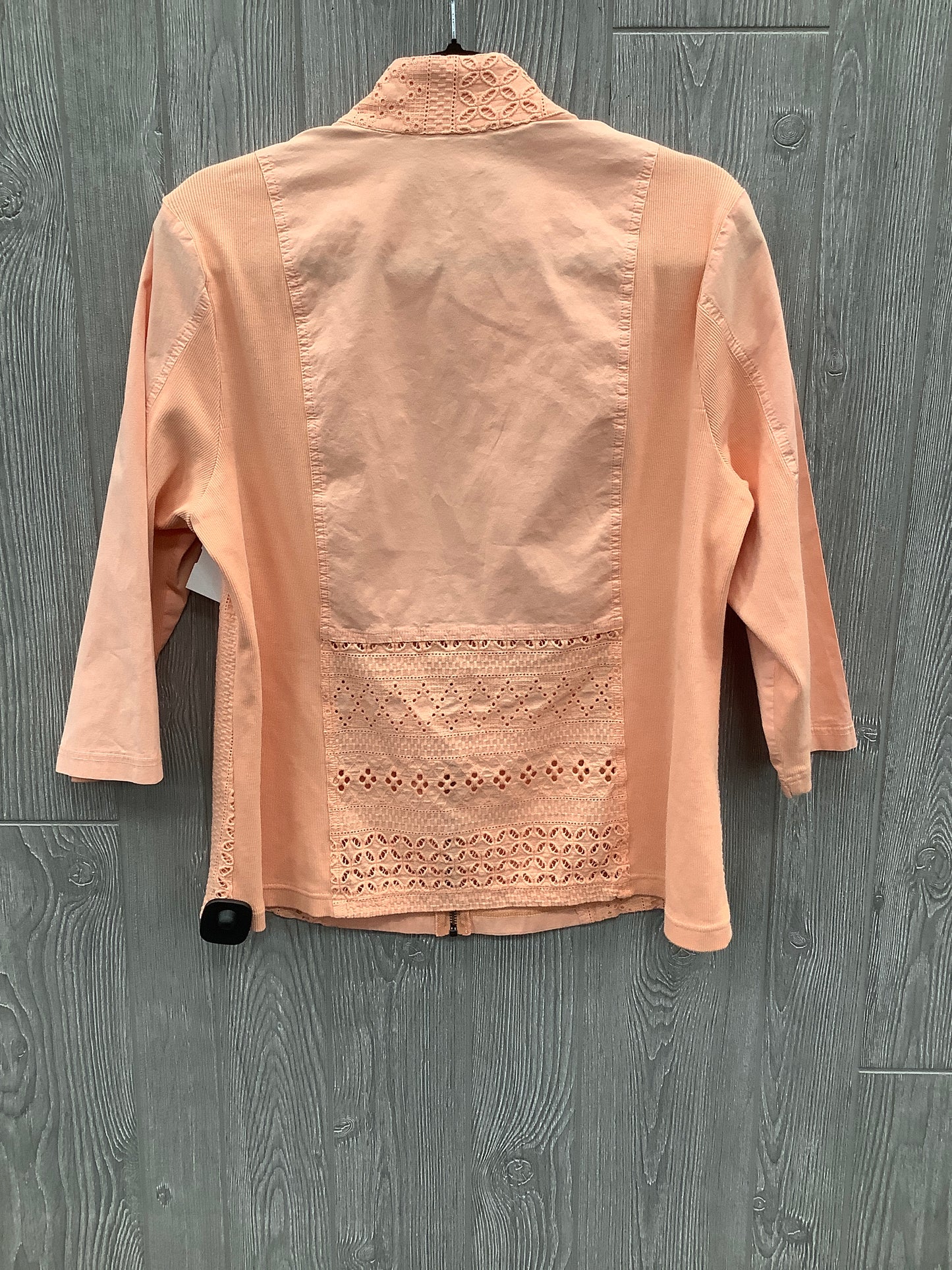 Jacket Other By Zenergy By Chicos In Orange, Size: L