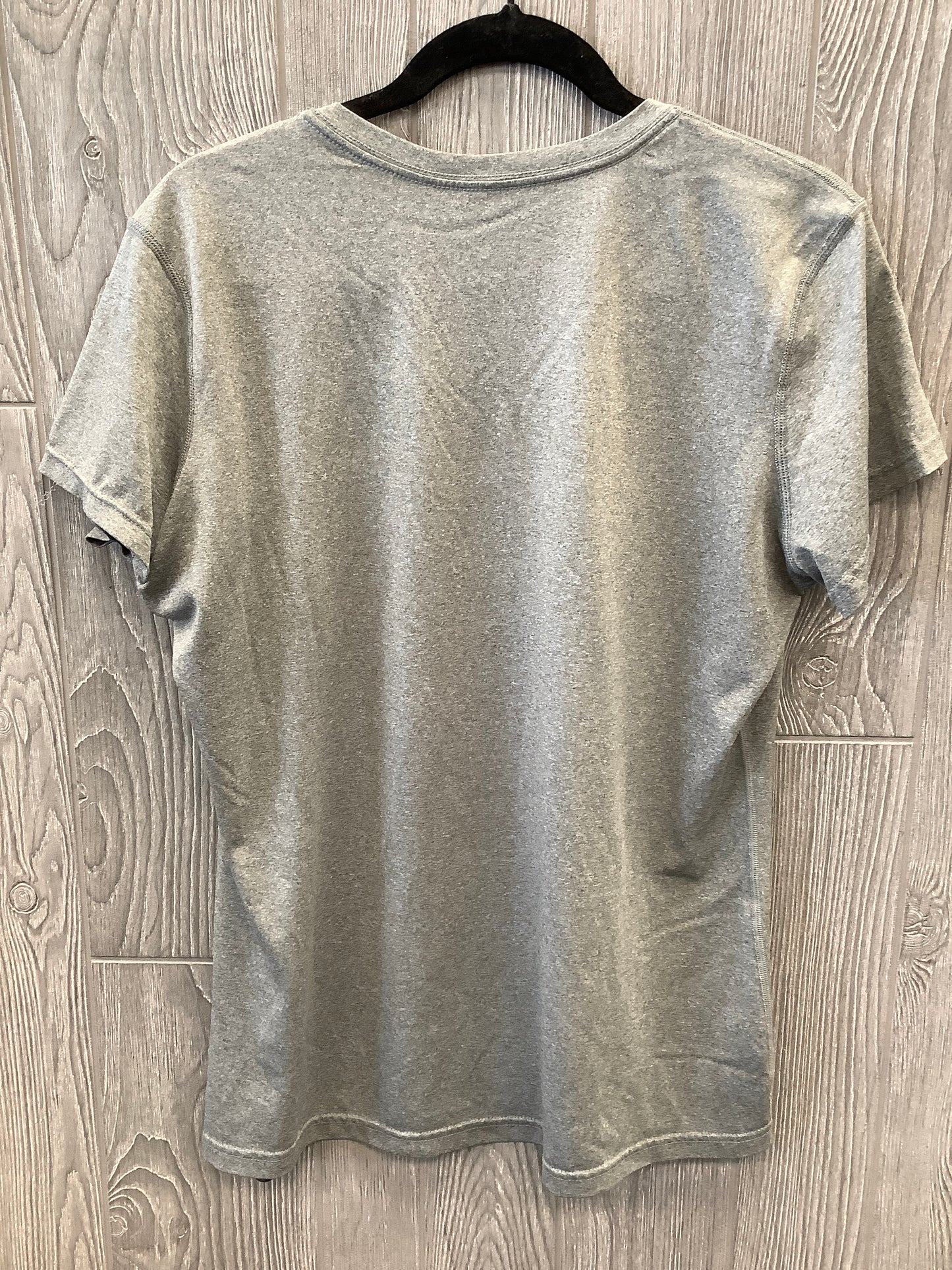 Athletic Top Short Sleeve By Nike Apparel In Grey, Size: Xl