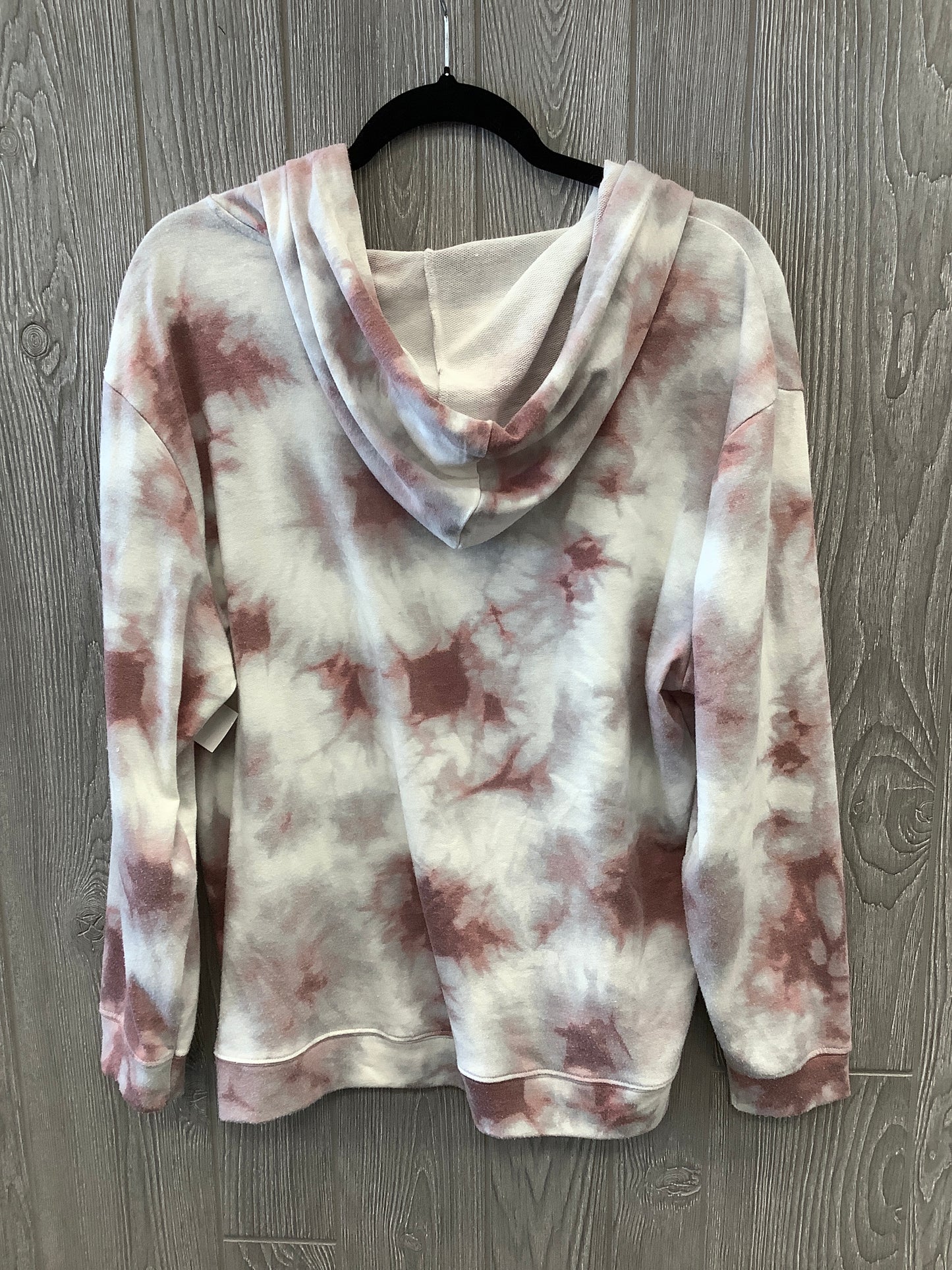 Top Long Sleeve By Cyrus Knits In Tie Dye Print, Size: M