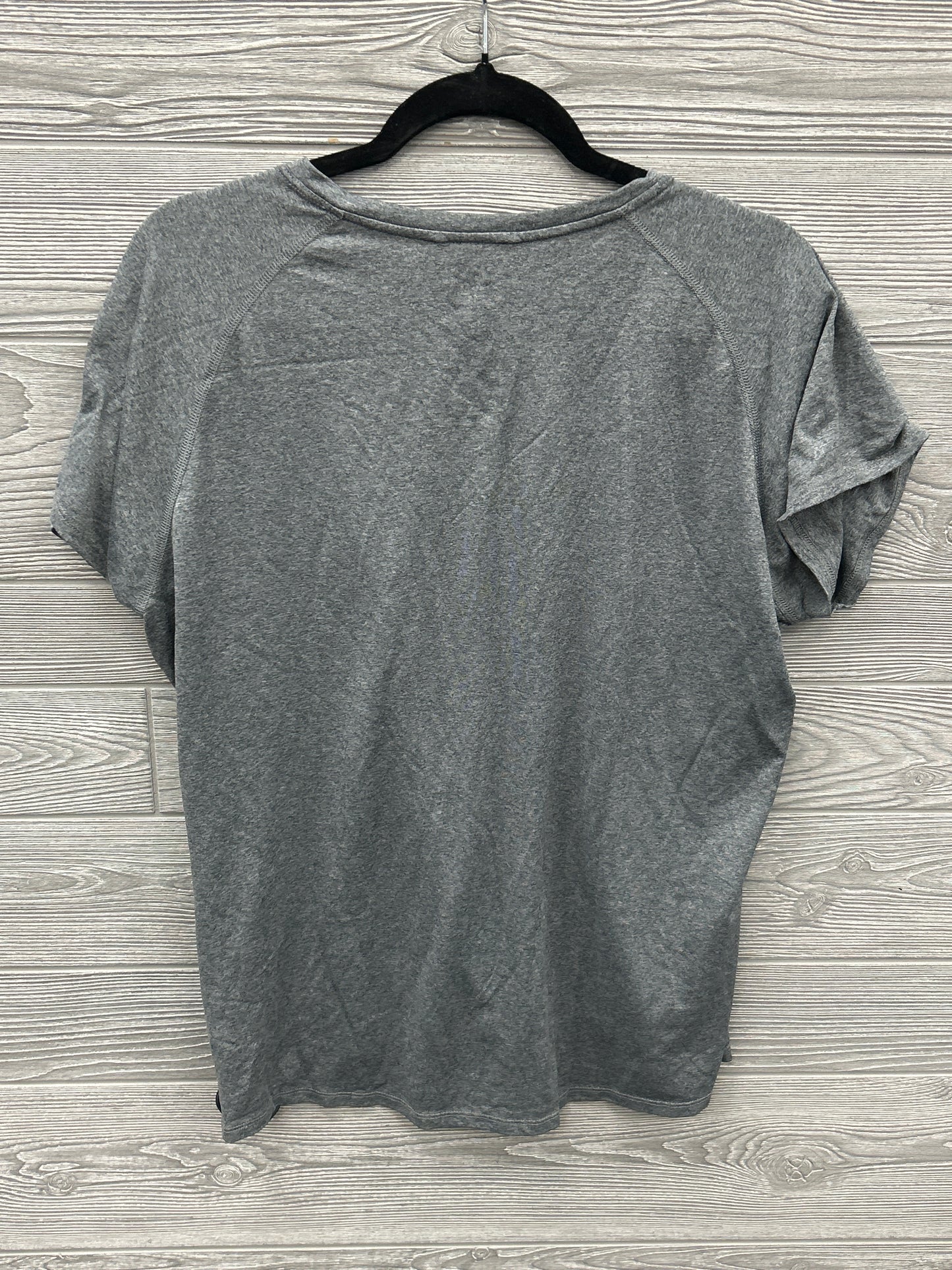 Athletic Top Short Sleeve By The North Face In Grey, Size: Xxs