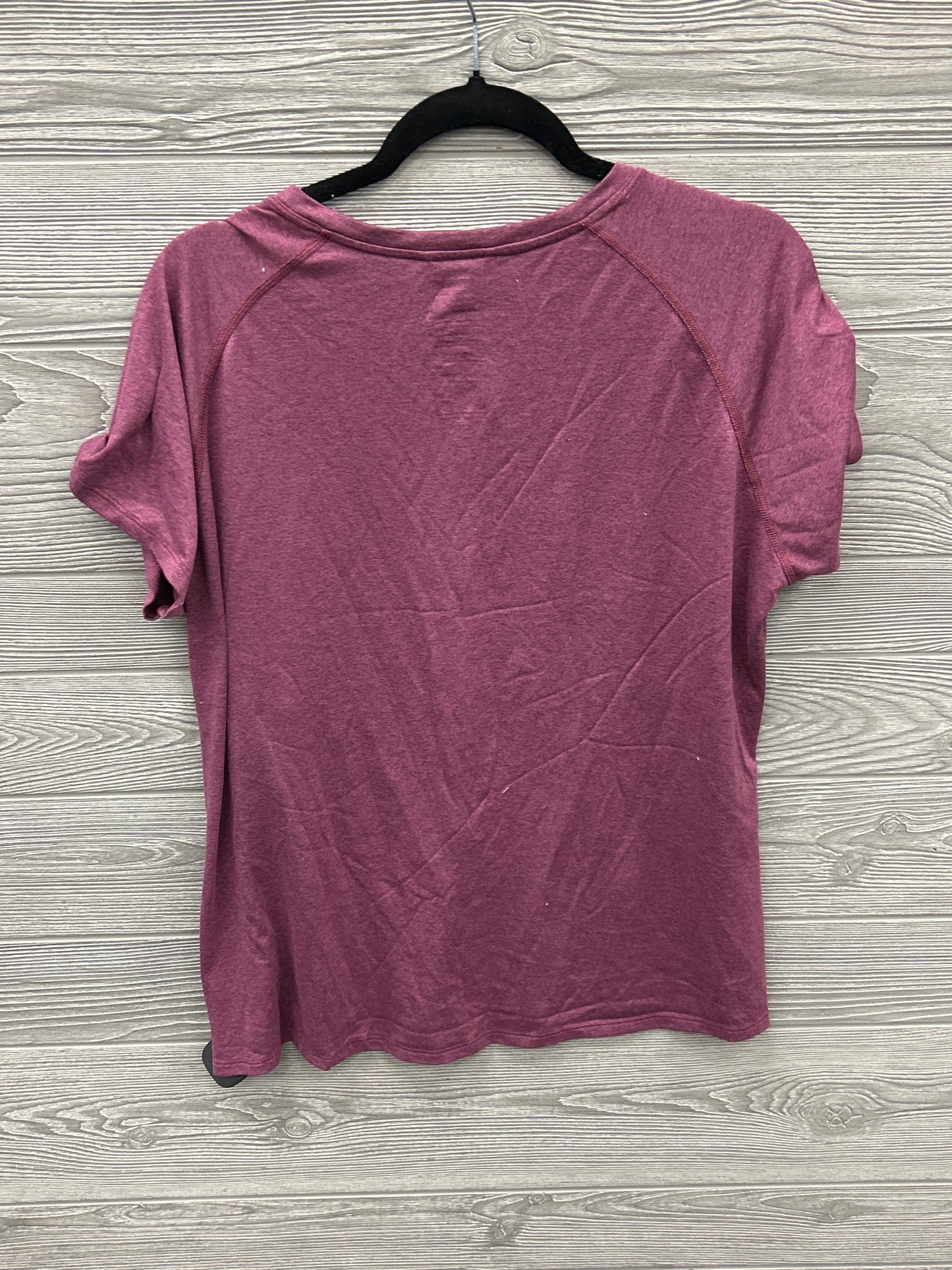 Athletic Top Short Sleeve By The North Face In Purple, Size: Xxs