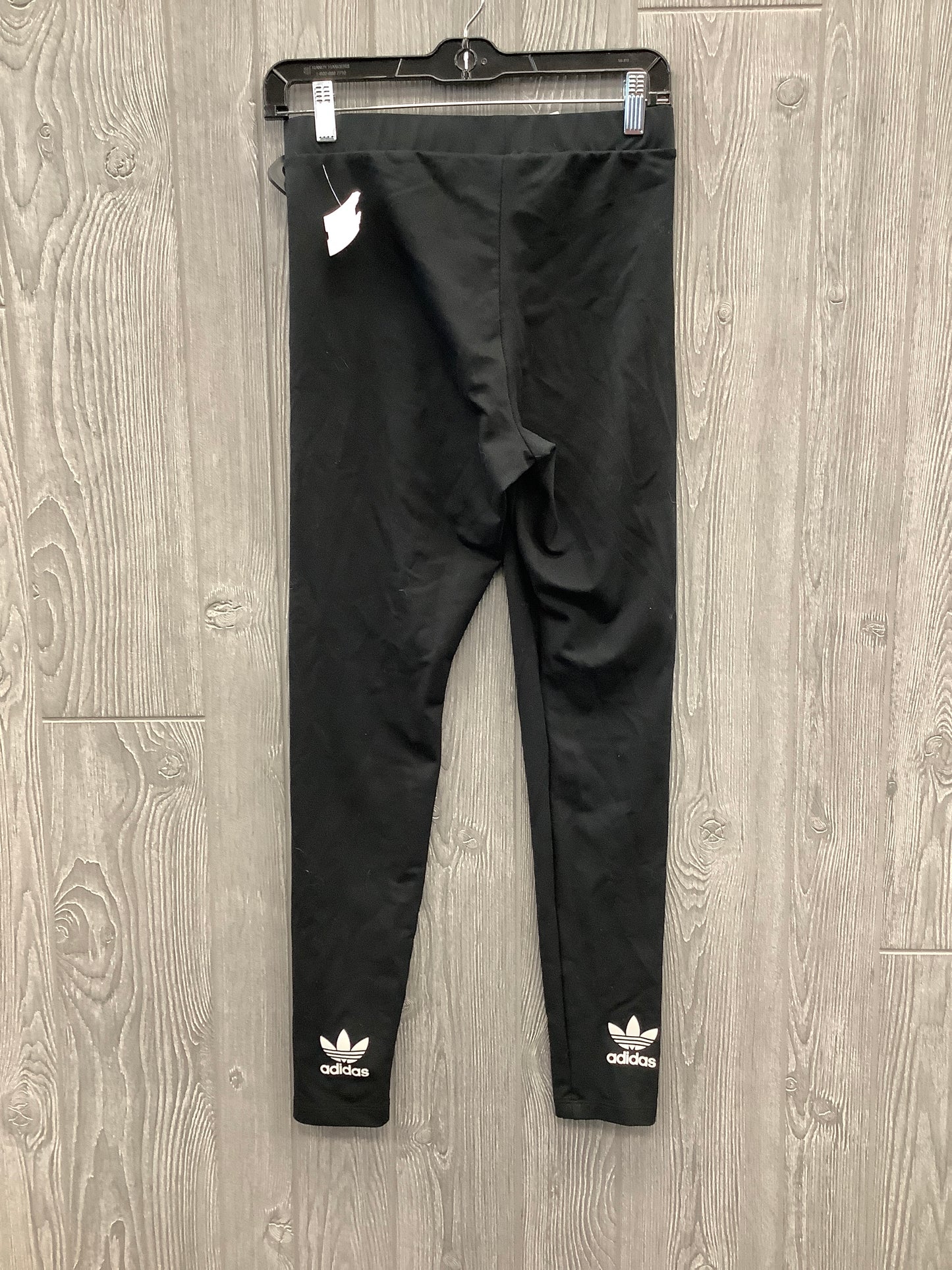 Athletic Leggings By Adidas In Black, Size: M