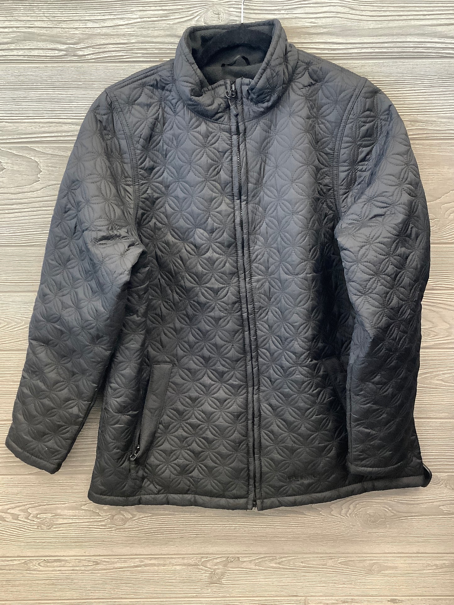 Jacket Puffer & Quilted By Cmc In Black, Size: L