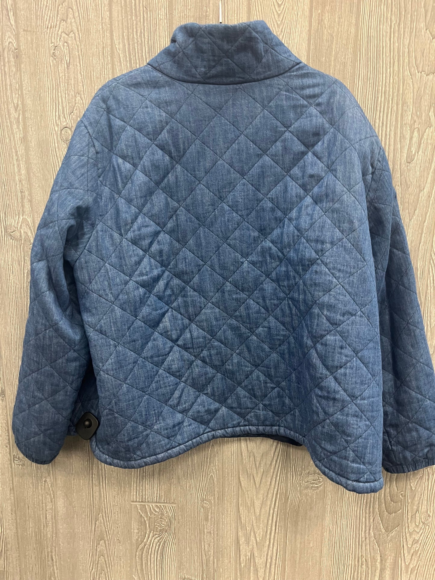 Coat Puffer & Quilted By Old Navy In Blue, Size: Xxl