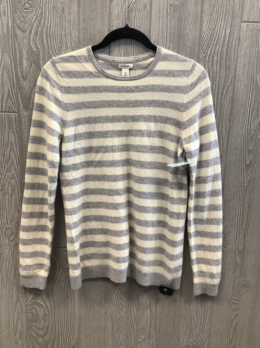 Top Long Sleeve By L.l. Bean In Striped Pattern, Size: M