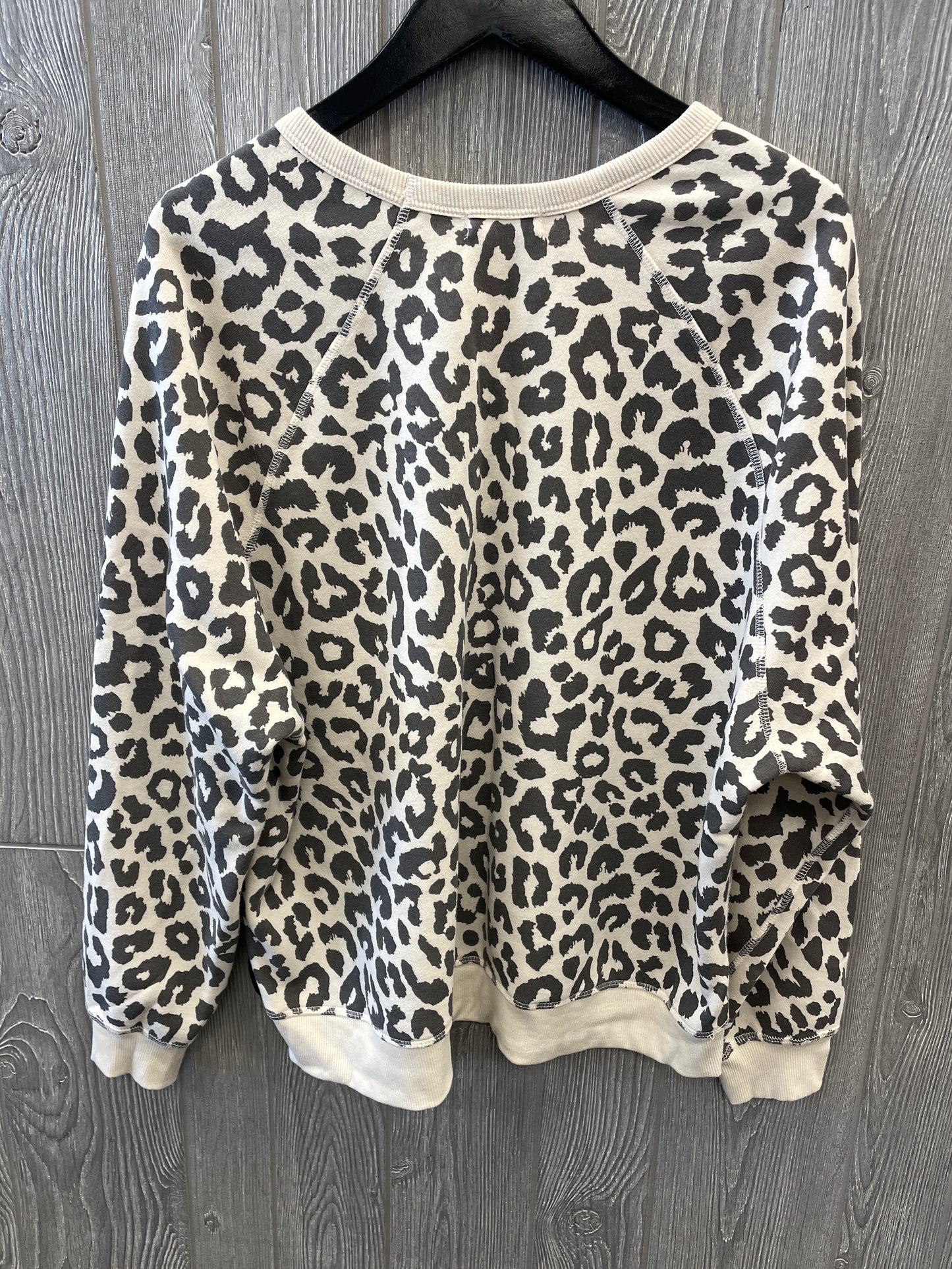 Top Long Sleeve By Grayson Threads In Animal Print, Size: Xxl