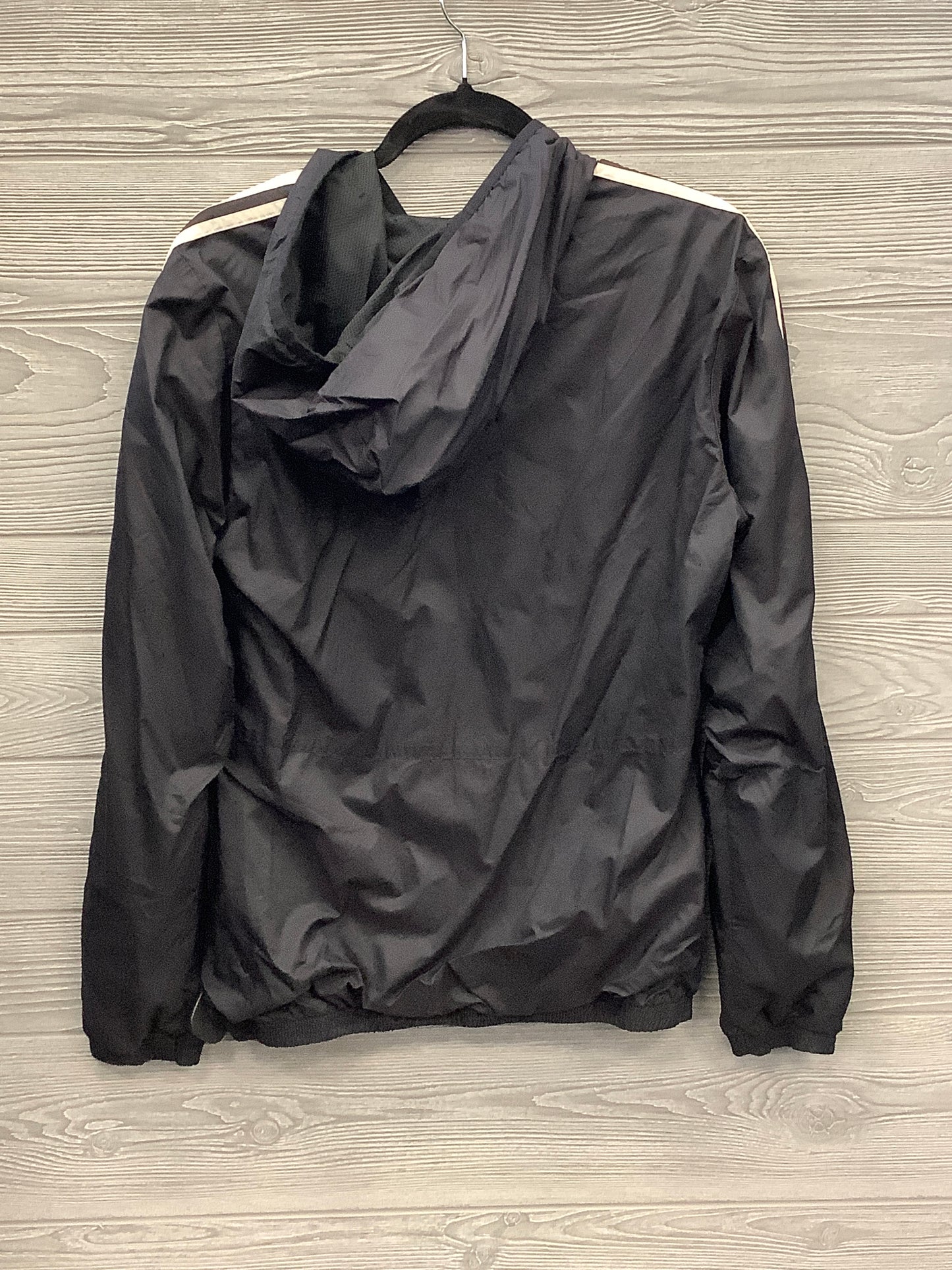 Athletic Jacket By Adidas In Black, Size: S