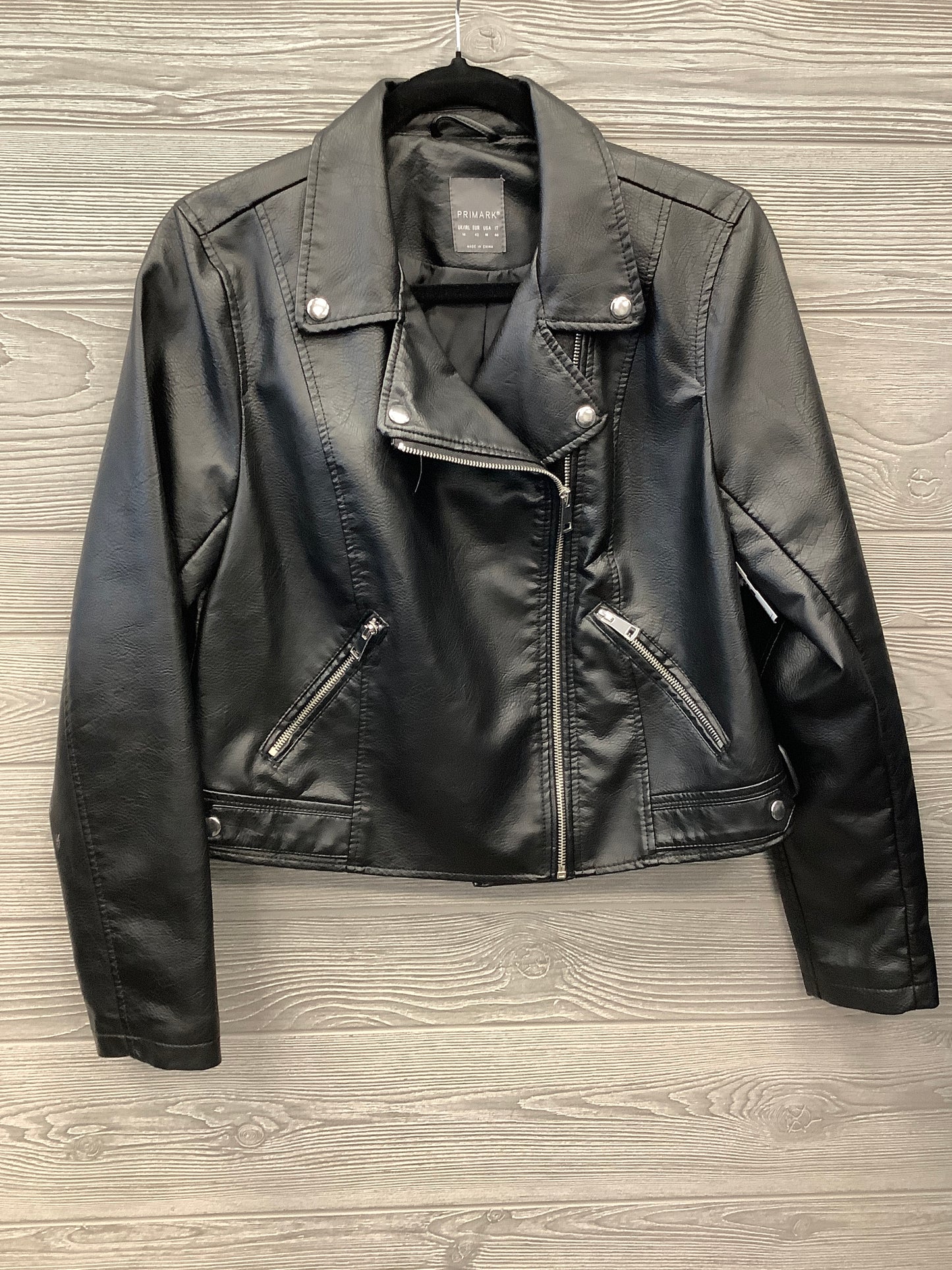 Jacket Moto By Primark In Black, Size: M